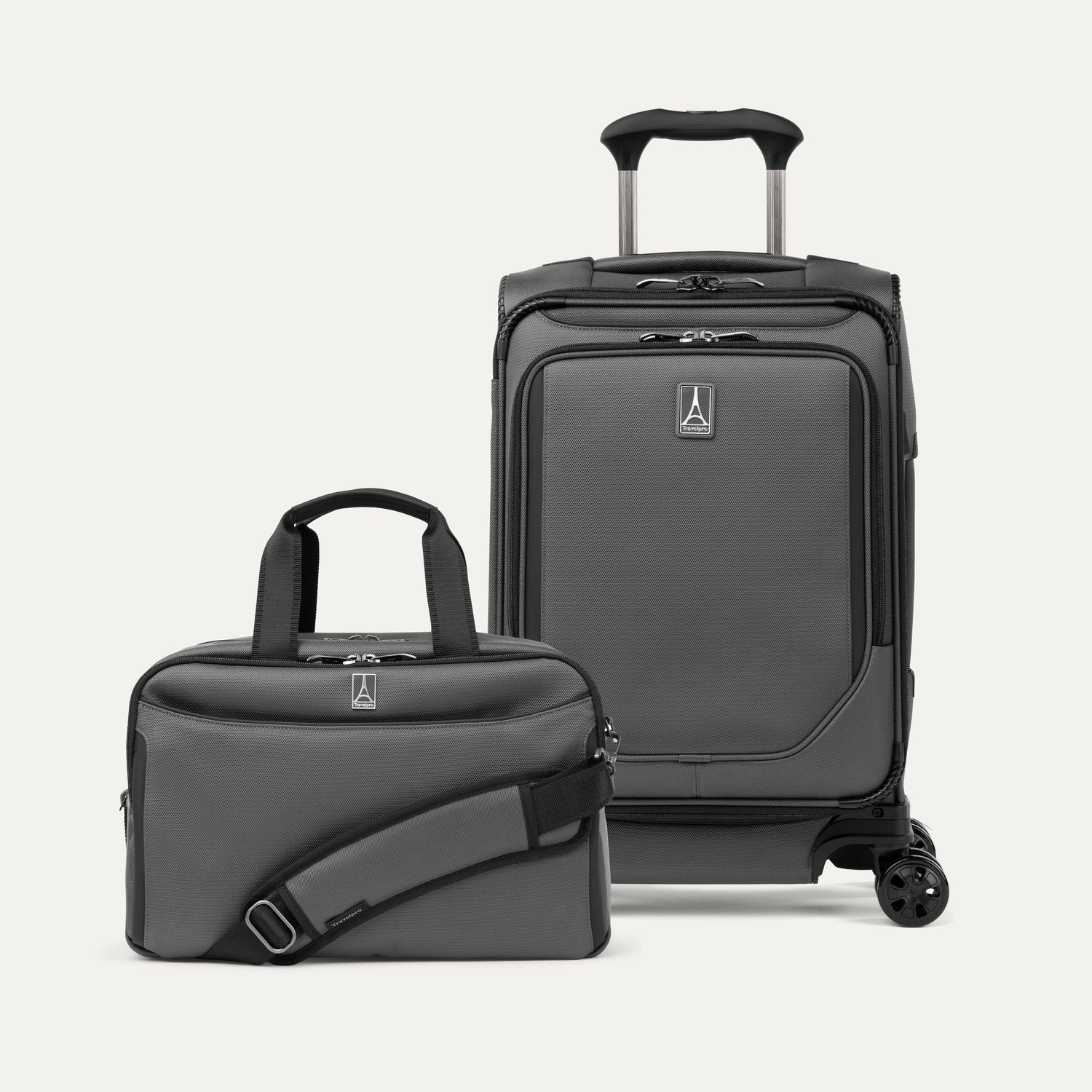 Crew™ Classic UnderSeat Tote / Carry-On Spinner Luggage Set - Image 11